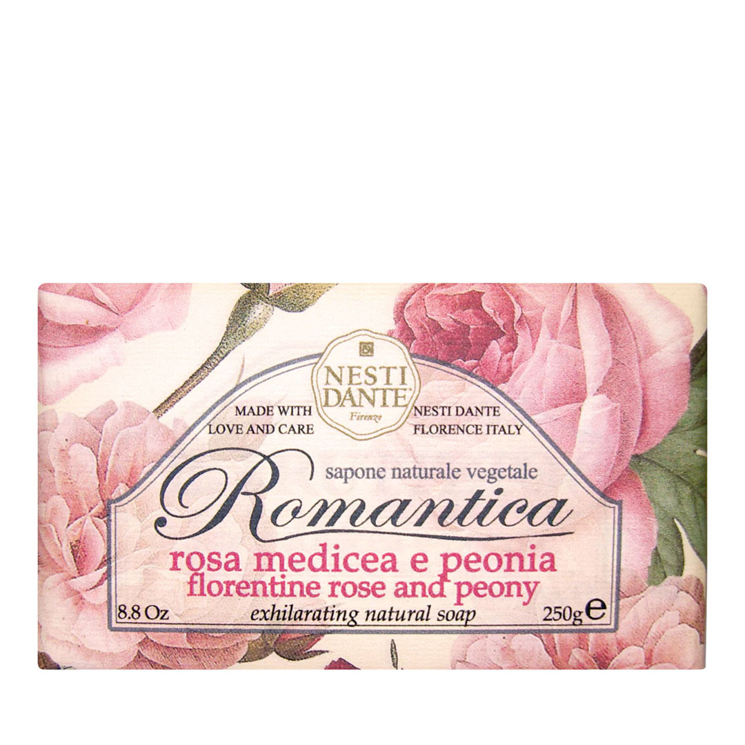 Nesti Romantica Rose & Peony Luxury Soap 250gm